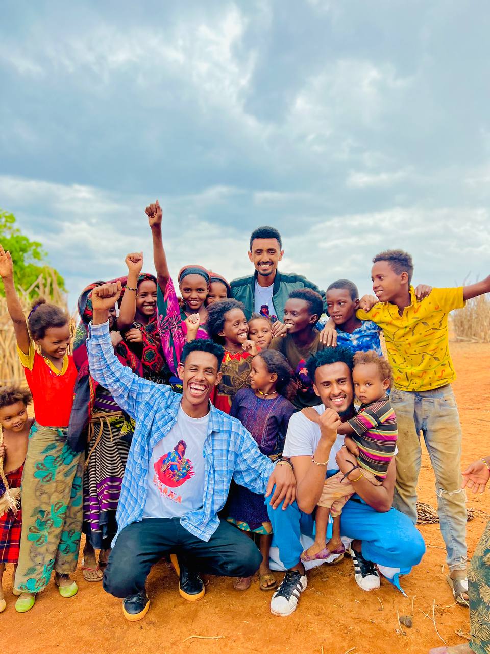 Atis Nama Foundation community coordinators and local elders meeting in Oromia, Ethiopia
